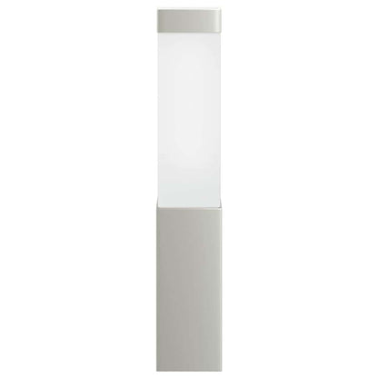 Buiten Wandlamp 2 pcs Zilver 10.5 x 6 x 33 cm