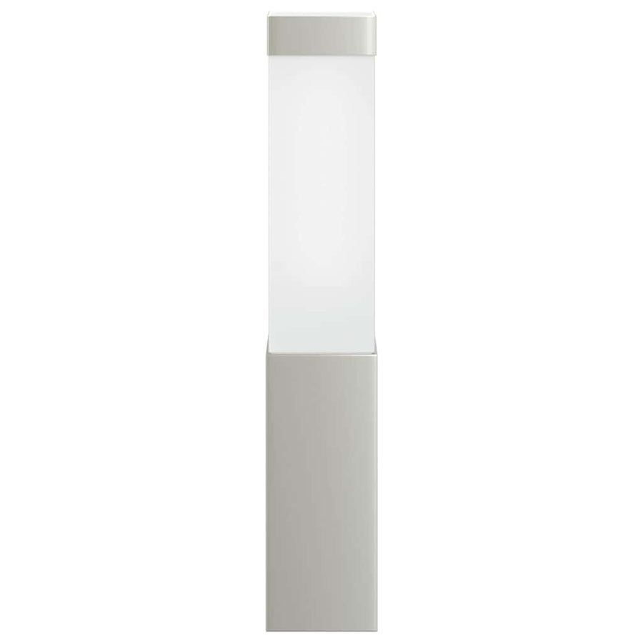 Buiten Wandlamp 2 pcs Zilver 10.5 x 6 x 33 cm