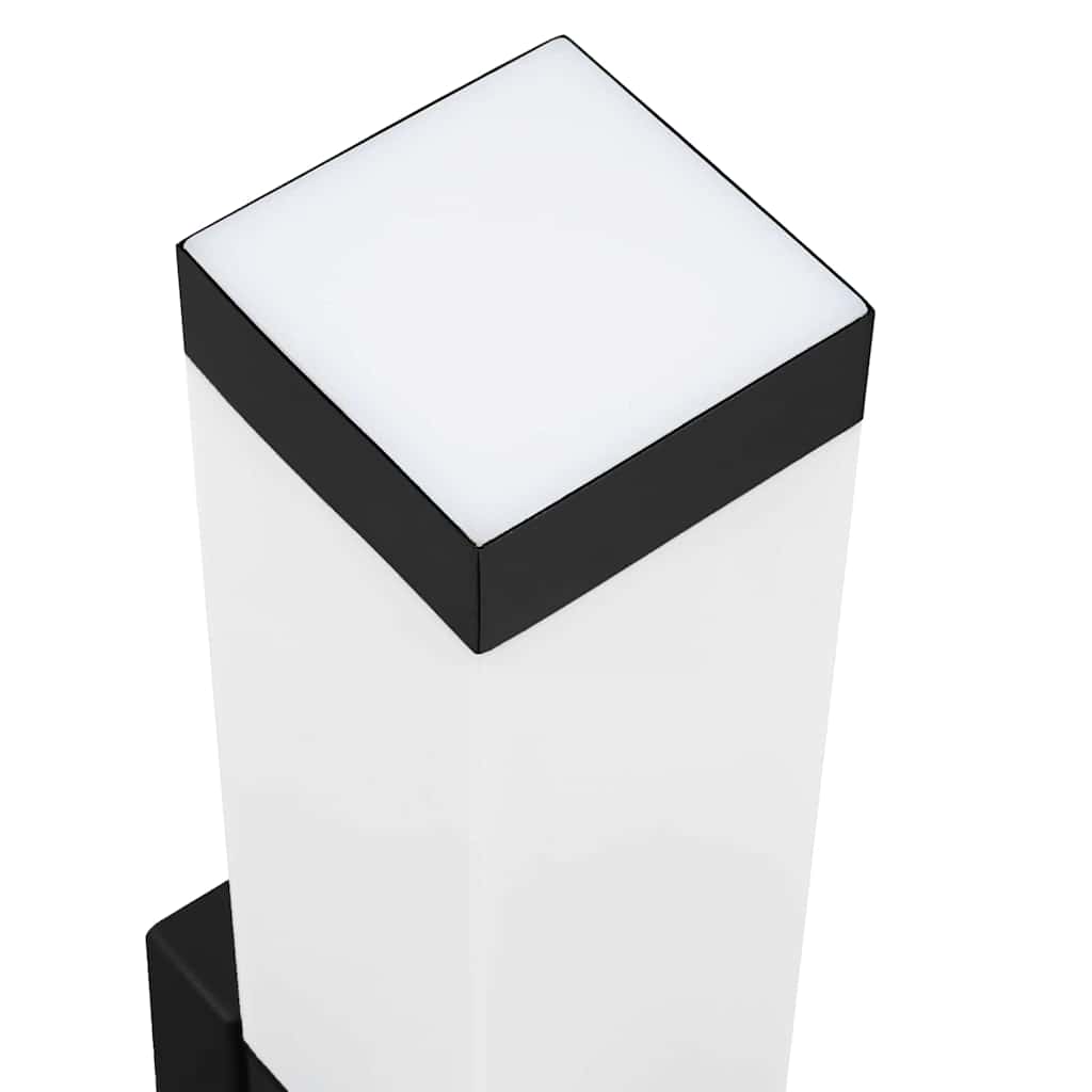 Buiten Wandlamp Zwart 10.5 x 6 x 33 cm