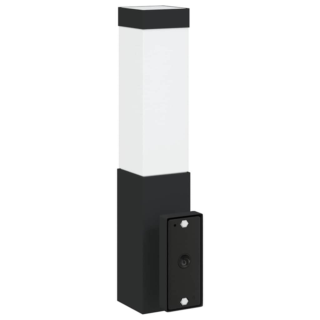 Buiten Wandlamp Zwart 10.5 x 6 x 33 cm