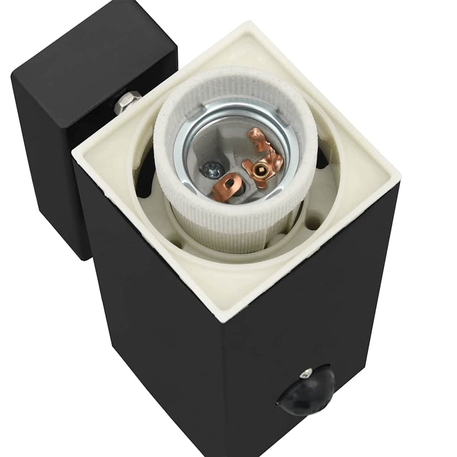 Buiten Wandlamp Zwart 10.5 x 6 x 33 cm