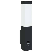 Buiten Wandlamp Zwart 10.5 x 6 x 33 cm