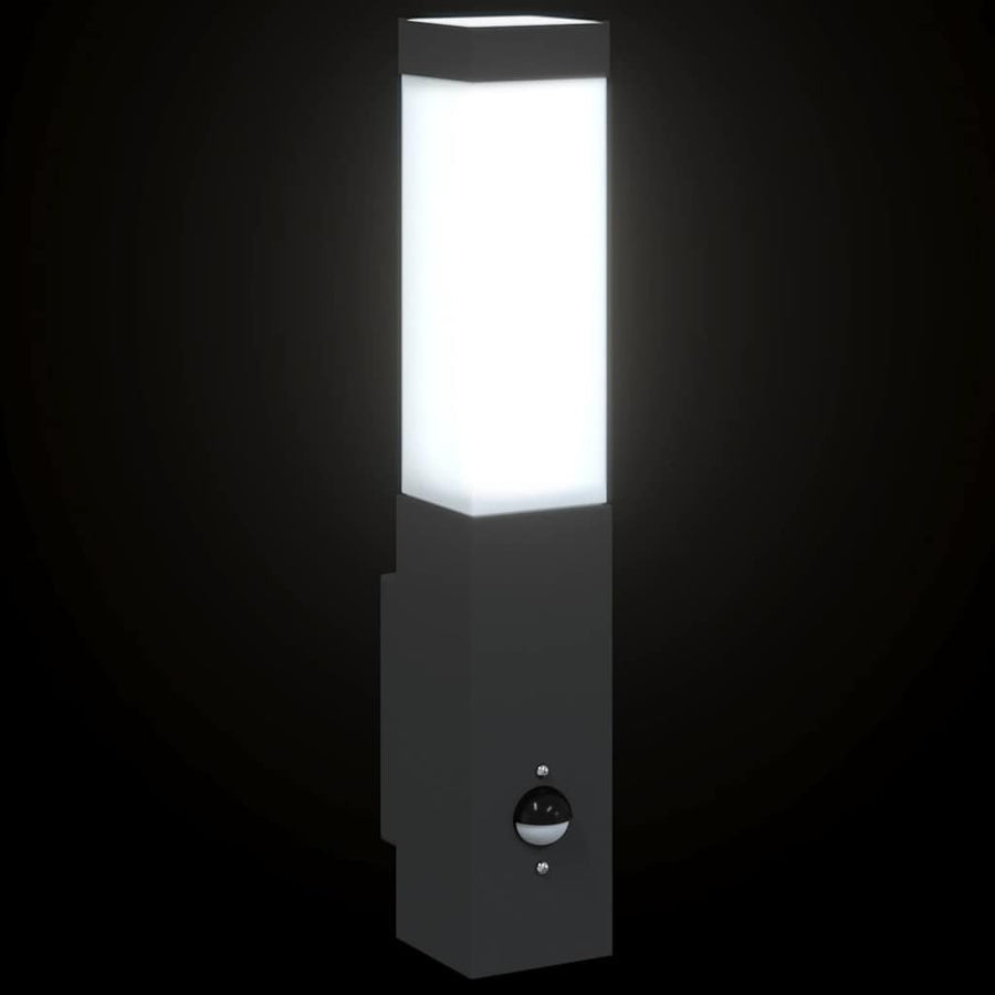 Buiten Wandlamp Zwart 10.5 x 6 x 33 cm