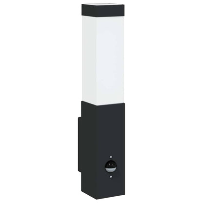 Buiten Wandlamp 2 pcs Zwart 10.5 x 6 x 33 cm