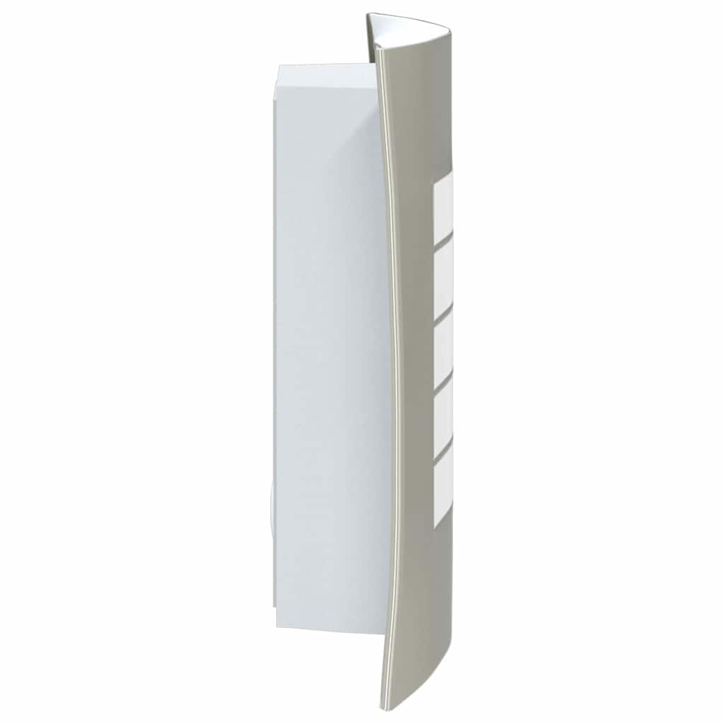 Buiten Wandlamp Zilver 23.5 x 9 x 26 cm