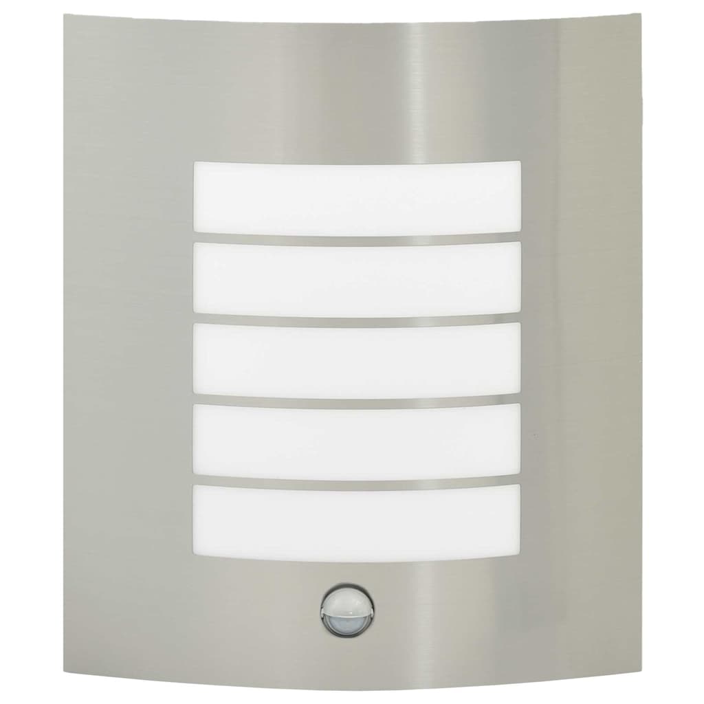 Buiten Wandlamp Zilver 23.5 x 9 x 26 cm