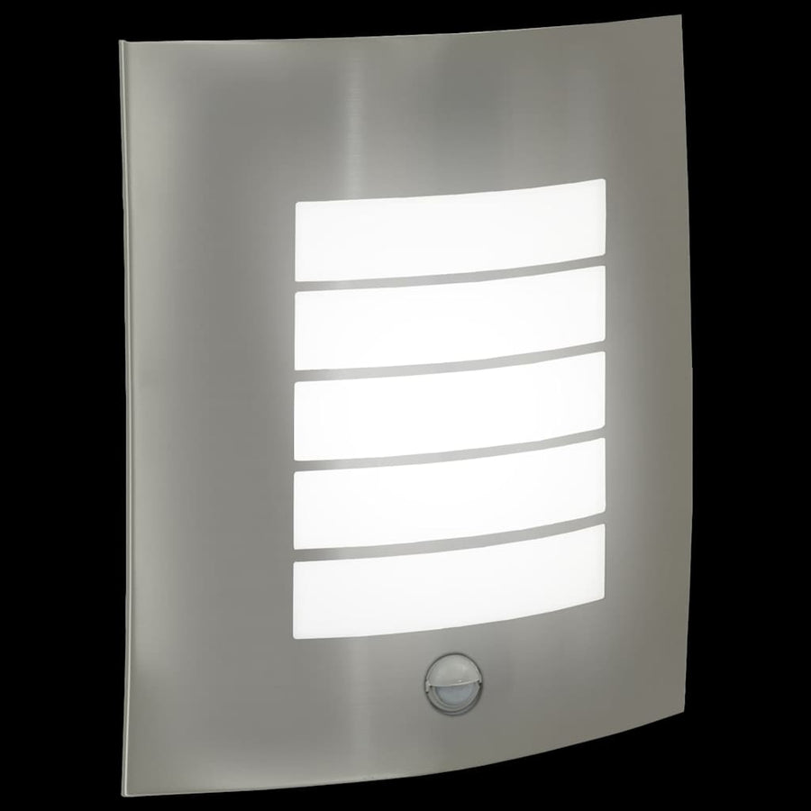 Buiten Wandlamp Zilver 23.5 x 9 x 26 cm