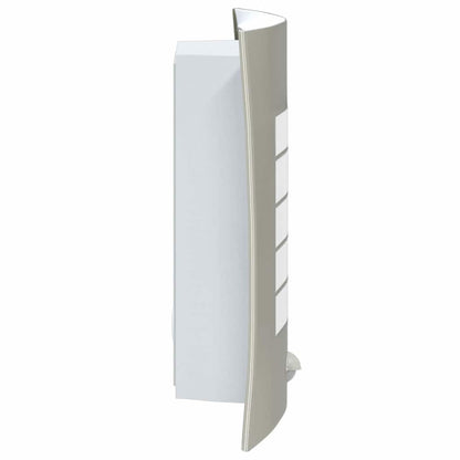 Buiten Wandlamp Zilver 23.5 x 9 x 26 cm