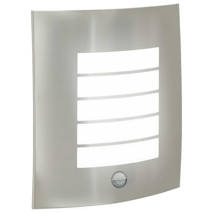 Buiten Wandlamp 2 pcs Zilver 23.5 x 9 x 26 cm