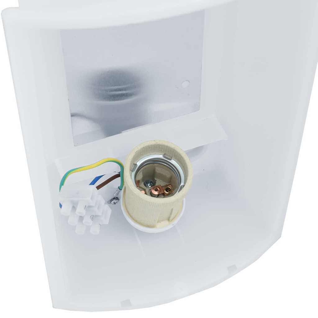 Buiten Wandlamp 2 pcs Zwart 23.5 x 9 x 26 cm
