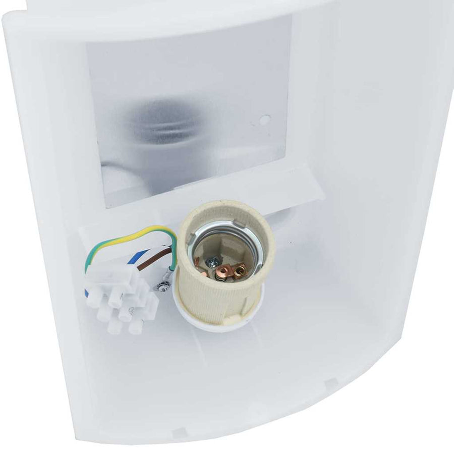 Buiten Wandlamp 2 pcs Zwart 23.5 x 9 x 26 cm