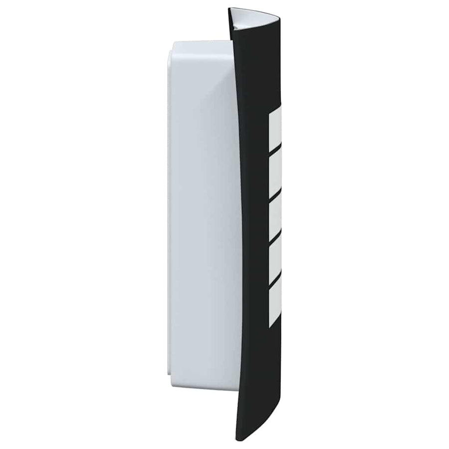 Buiten Wandlamp 2 pcs Zwart 23.5 x 9 x 26 cm
