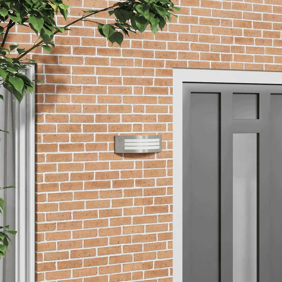 Buiten Wandlamp Zilver 32 x 10 x 10 cm
