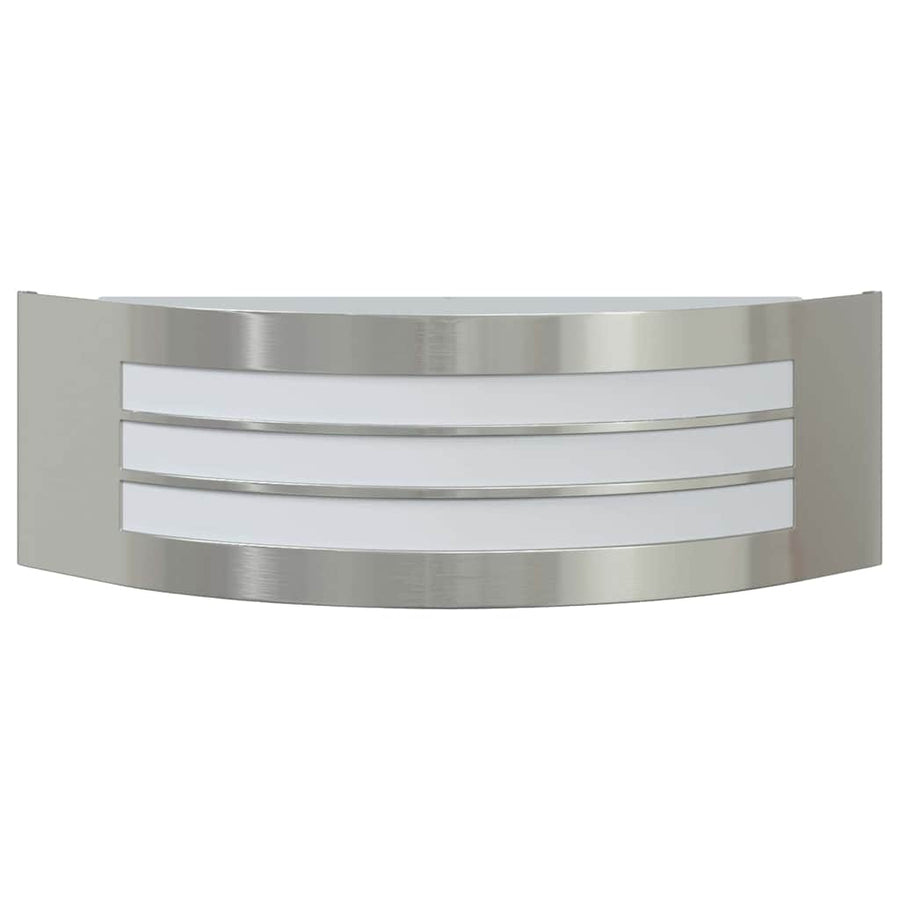 Buiten Wandlamp Zilver 32 x 10 x 10 cm