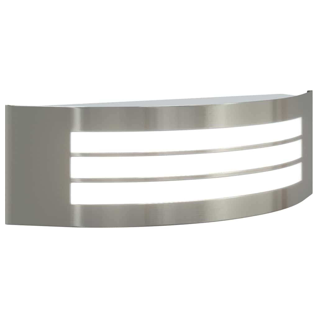 Buiten Wandlamp Zilver 32 x 10 x 10 cm