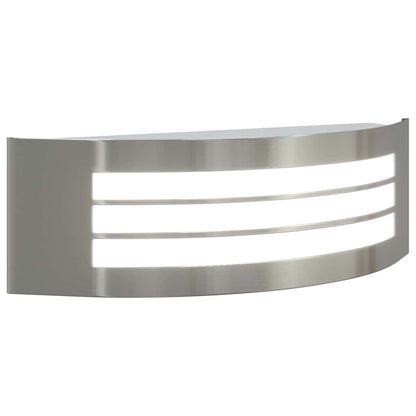 Buiten Wandlamp Zilver 32 x 10 x 10 cm