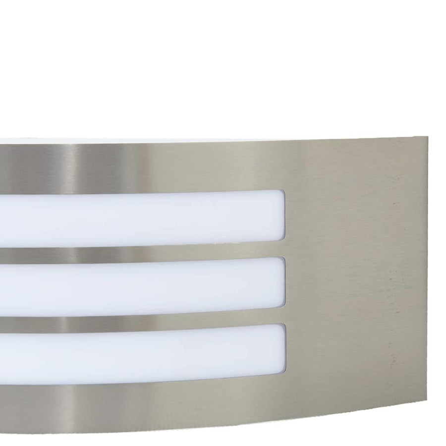 Buiten Wandlamp 2 pcs Zilver 32 x 10 x 10 cm