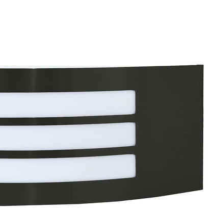 Buiten Wandlamp Zwart 32 x 10 x 10 cm