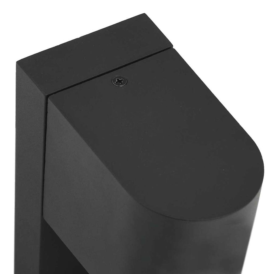 Buiten Wandlamp Zwart 12 x 7 x 15 cm Roestvrij staal