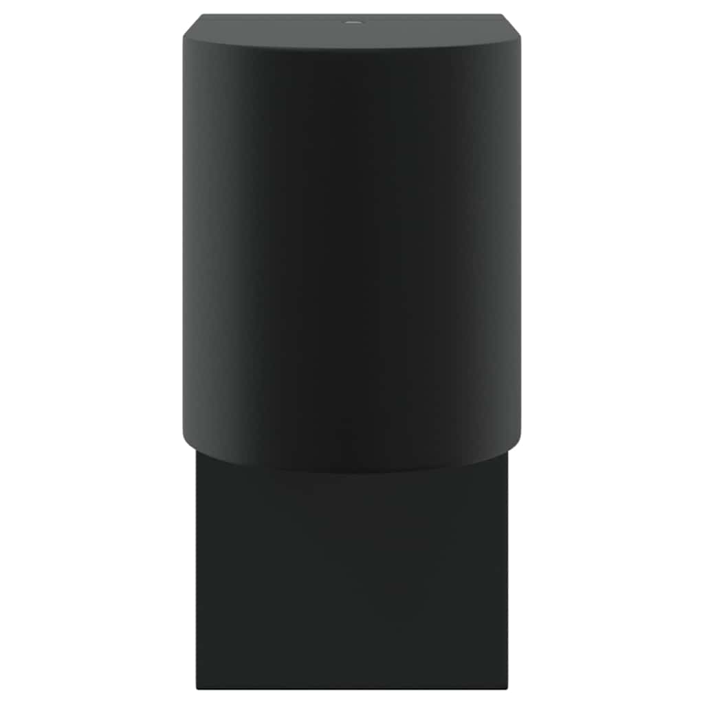 Buiten Wandlamp Zwart 12 x 7 x 15 cm Roestvrij staal