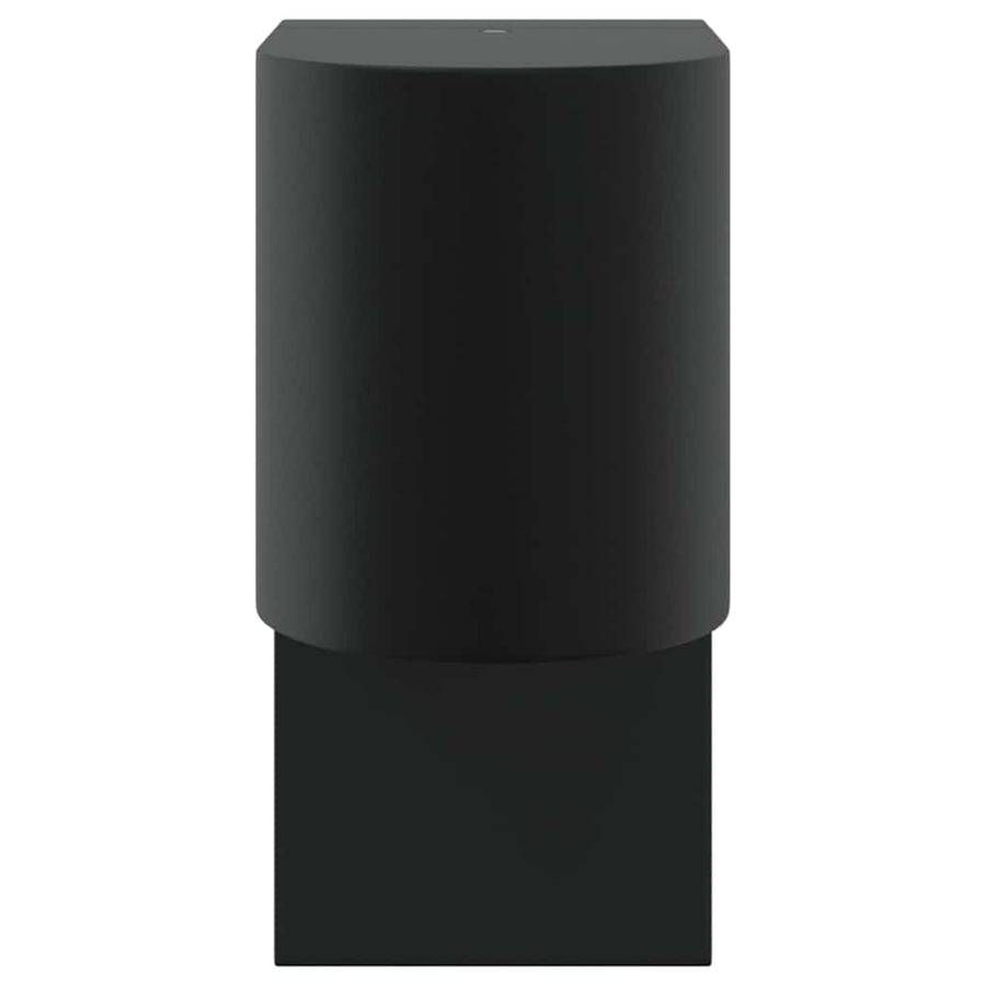 Buiten Wandlamp Zwart 12 x 7 x 15 cm Roestvrij staal