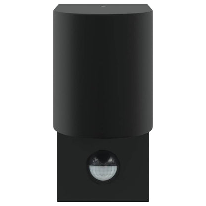 Buiten Wandlamp Zwart 12 x 7 x 15 cm Roestvrij staal