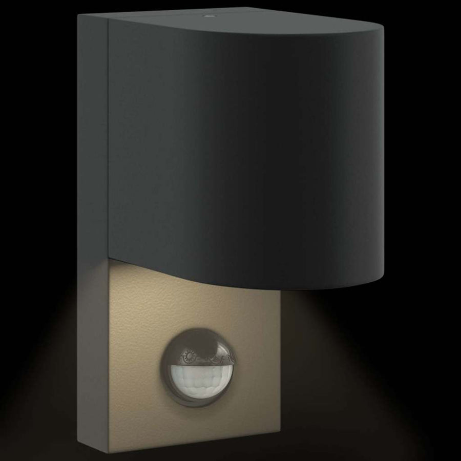 Buiten Wandlamp Zwart 12 x 7 x 15 cm Roestvrij staal