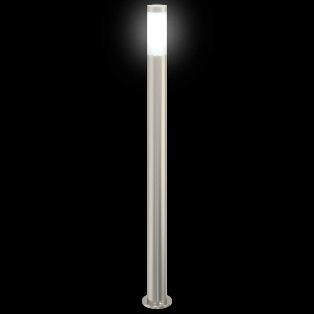 Bolderverlichting 3 stuks 110 cm RVS IP44