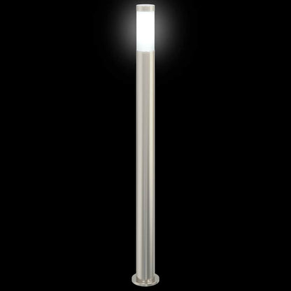 Bolderverlichting 3 stuks 110 cm RVS IP44