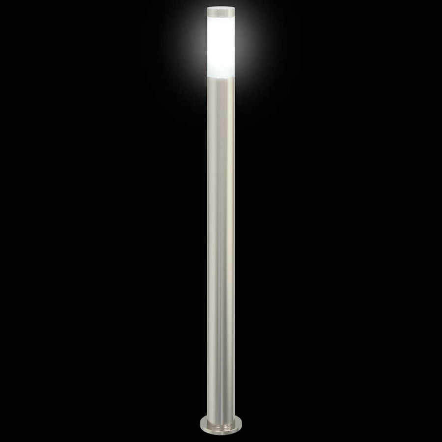 Bolderverlichting 3 stuks 110 cm RVS IP44