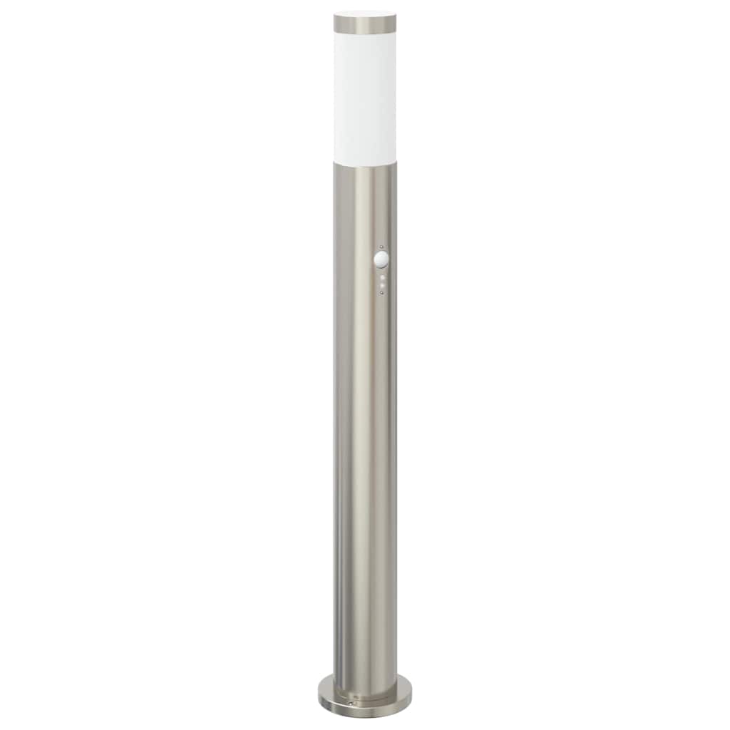 Bolderverlichting met sensor 80 cm RVS IP44