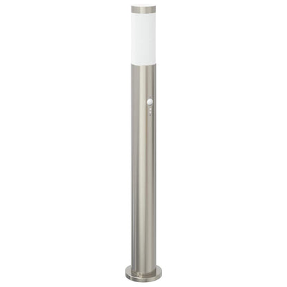 Bolderverlichting met sensor 80 cm RVS IP44