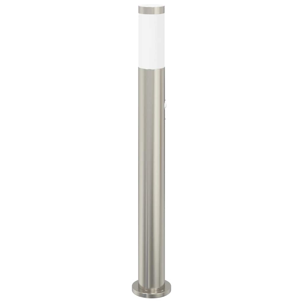 Bolderverlichting met sensor 80 cm RVS IP44