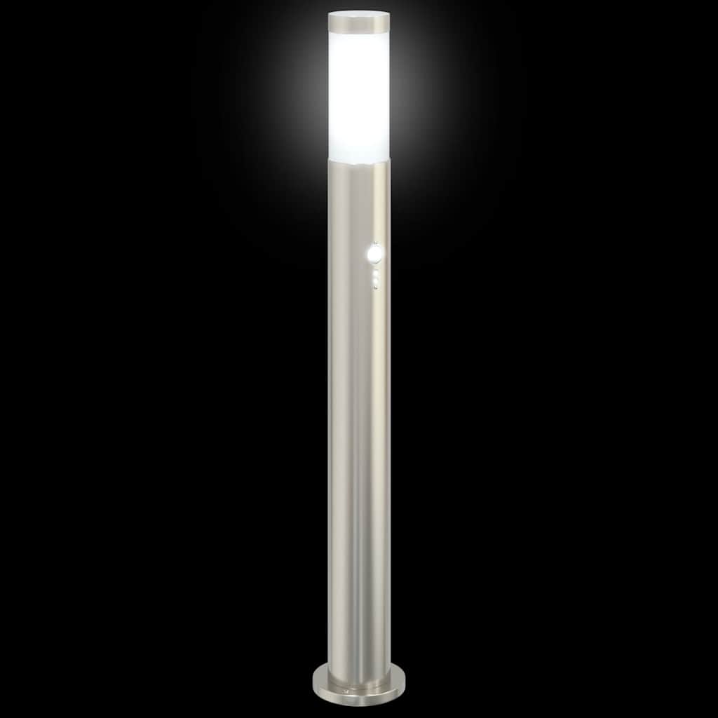 Bolderverlichting met sensor 80 cm RVS IP44