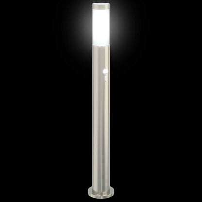 Bolderverlichting met sensor 80 cm RVS IP44