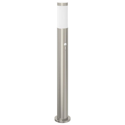 Bolderverlichting met sensor 3 stuks 80 cm RVS IP44