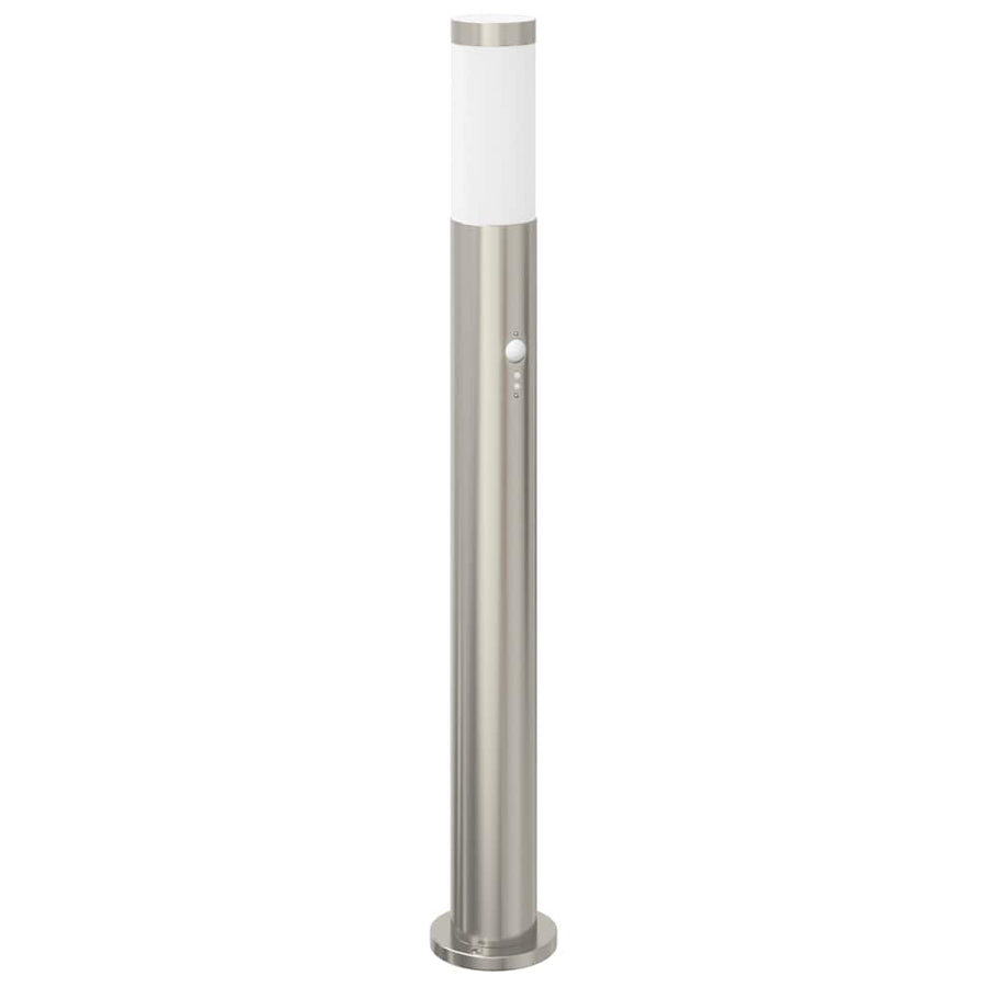 Bolderverlichting met sensor 3 stuks 80 cm RVS IP44