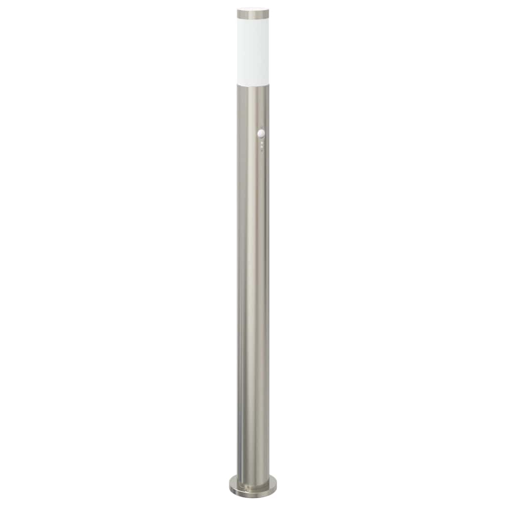 Bolderverlichting met sensor 110 cm roestvrij staal IP44