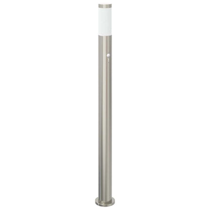 Bolderverlichting met sensor 110 cm roestvrij staal IP44
