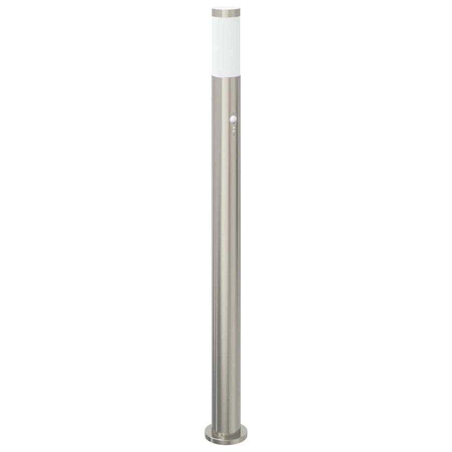 Bolderverlichting met sensor 110 cm roestvrij staal IP44