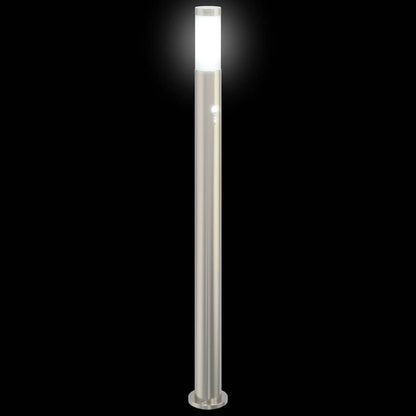 Bolderverlichting met sensor 110 cm roestvrij staal IP44