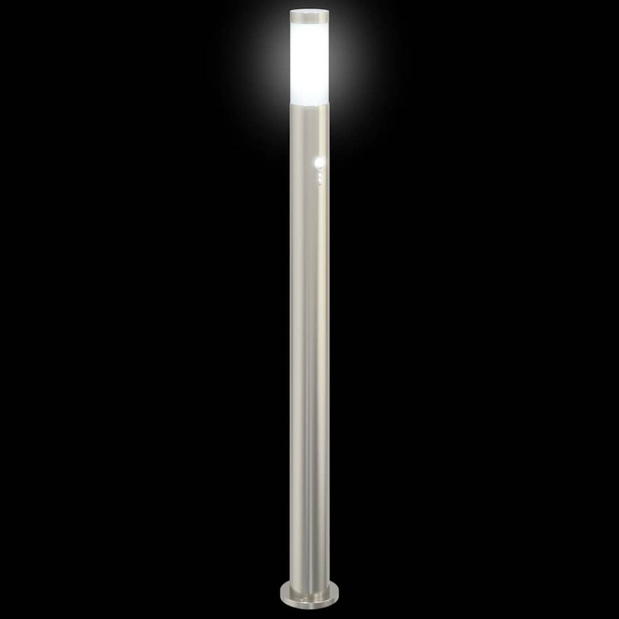 Bolderverlichting met sensor 110 cm roestvrij staal IP44