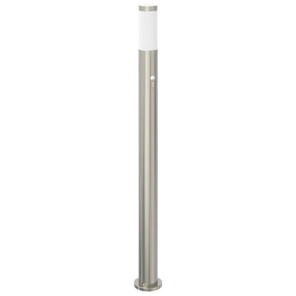 Bolderverlichting met sensor 3 stuks 110 cm RVS IP44