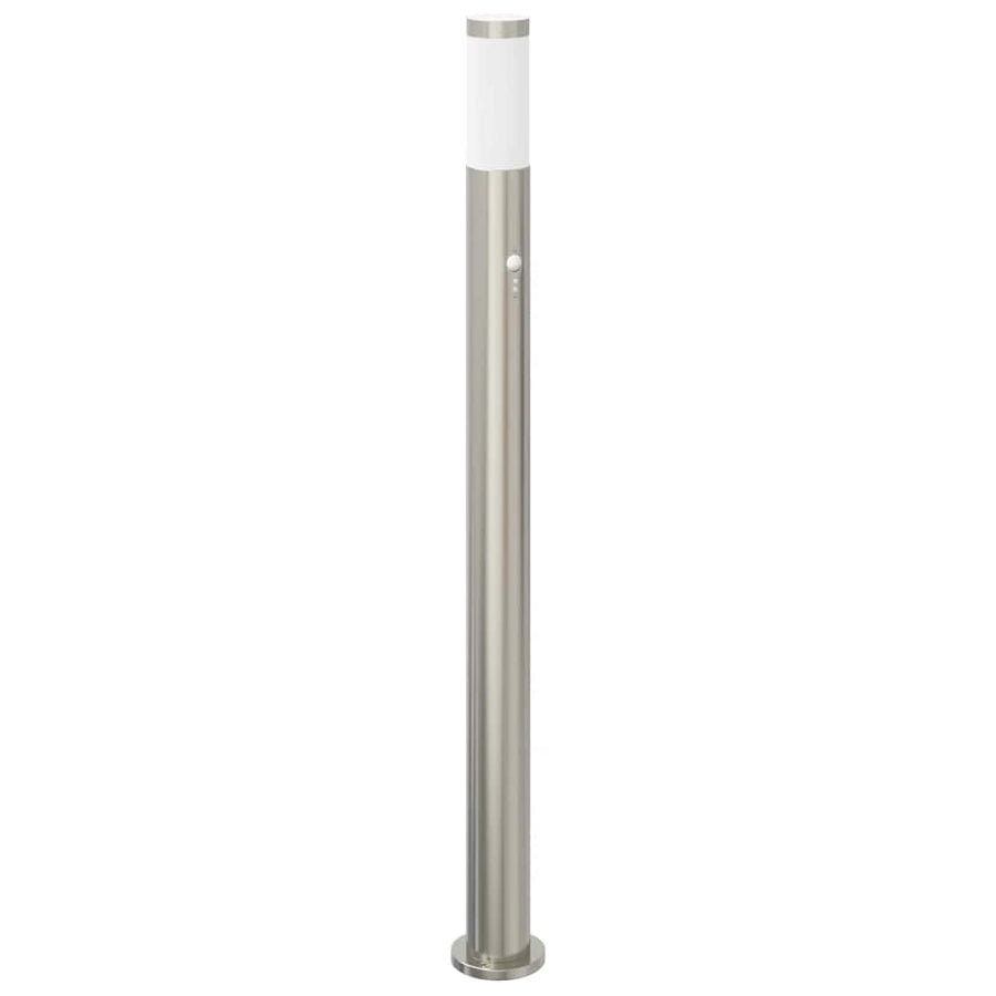 Bolderverlichting met sensor 3 stuks 110 cm RVS IP44