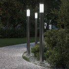 Bolderverlichting met sensor 3 stuks 110 cm RVS IP44