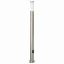 Bolderarmatuur met stopcontact 110 cm RVS IP44