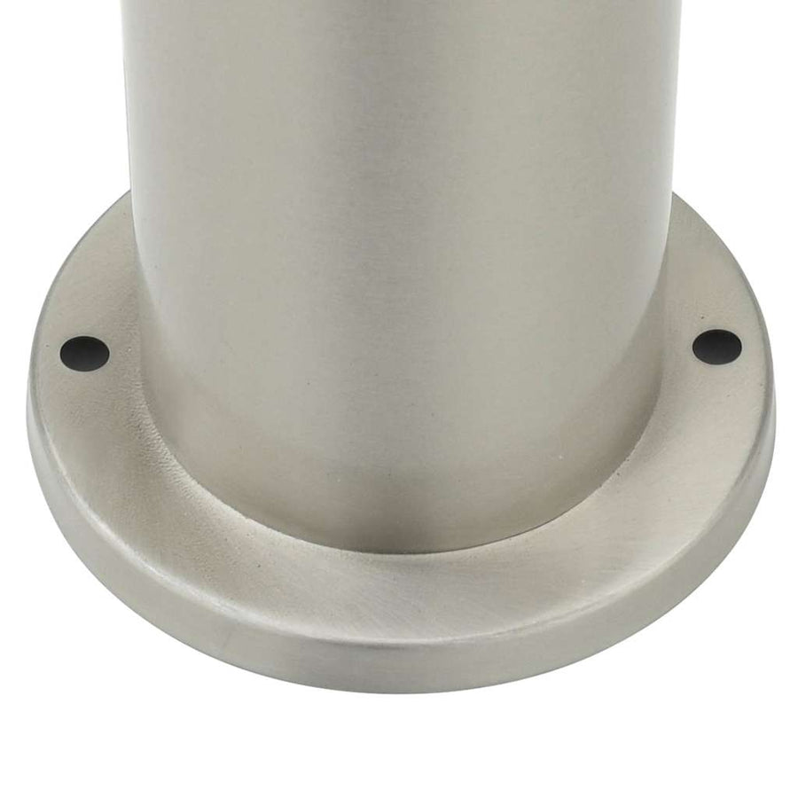 Bolderverlichting met sensor en stopcontact 3 stuks 50 cm roestvrij staal IP44