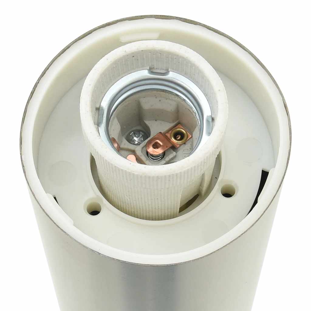 Bolderverlichting met sensor en stopcontact 3 stuks 110 cm roestvrij staal IP44
