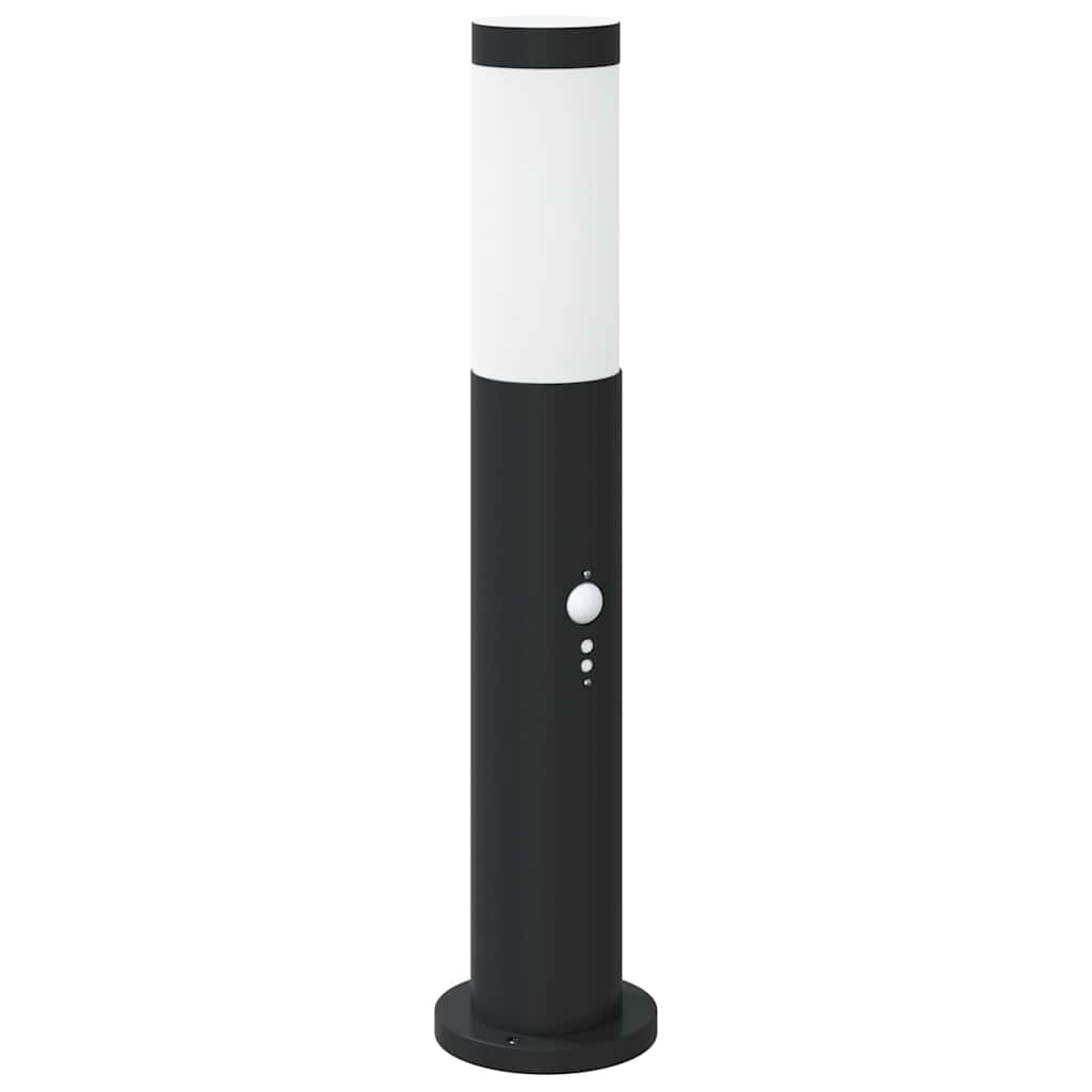 Bolderverlichting met sensor 3 stuks 50 cm RVS IP44