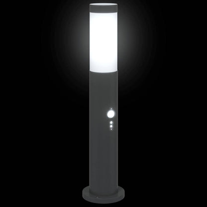 Bolderverlichting met sensor 3 stuks 50 cm RVS IP44